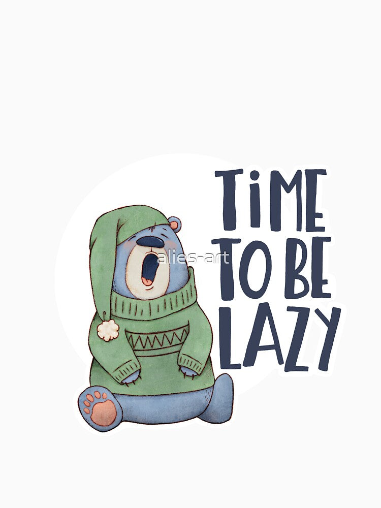 Time to be lazy by alies-art