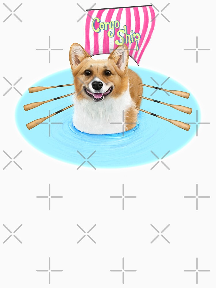 Funny Corgi (Corgo) Ship Meme Design by Blobertinka