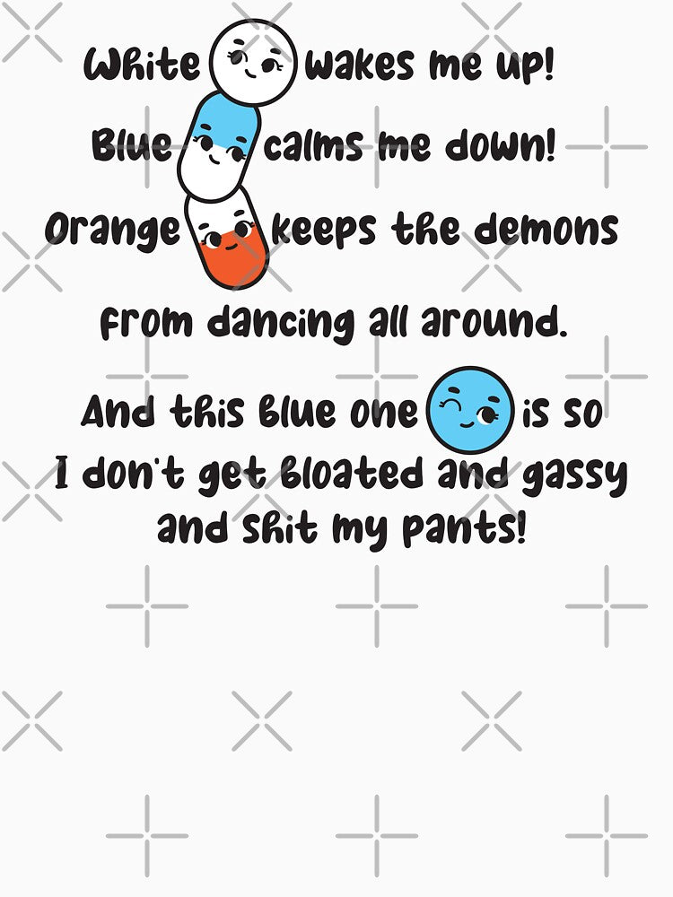 White wakes me up, blue calms me down by mad-bull