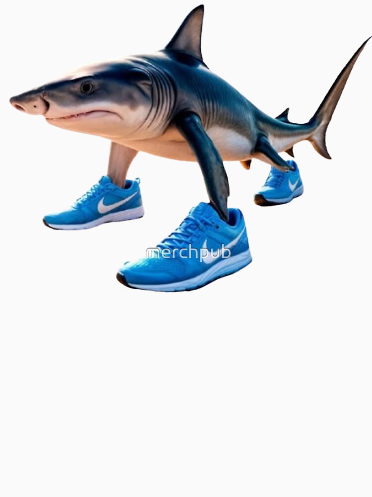Tralalero Tralala Realistic Shark – Cartoon Design for T-Shirts & More by merchpub