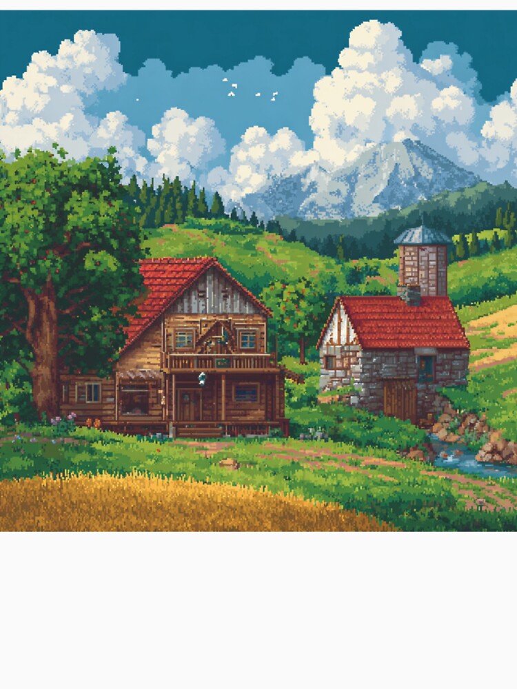 Stardew Valley Pixel Art – Cosy Farming & Retro Charm by Pixel8Prints