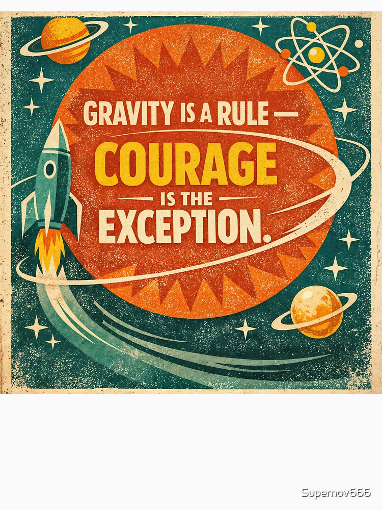 Gravity vs. Courage by ForeverPrintsOK