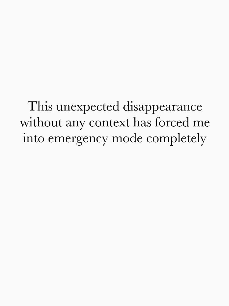 emergency mode by bangtanboyfie