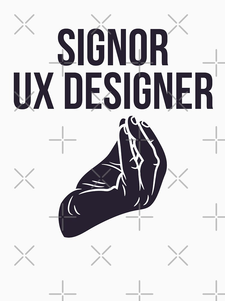 Signor UX Designer by trendingatees