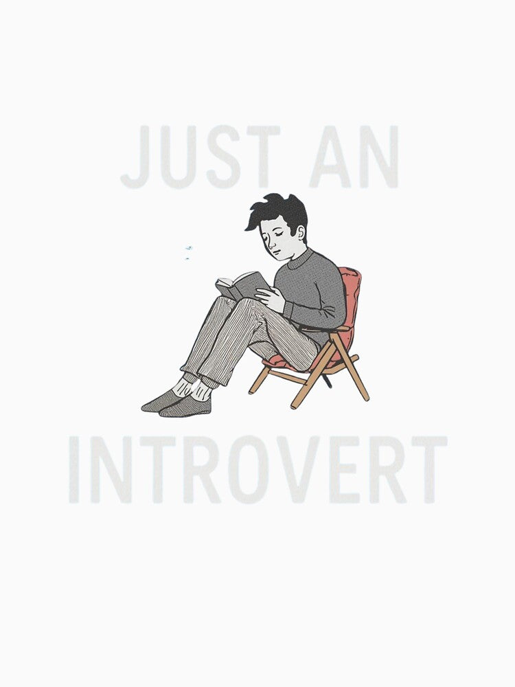 Just an Introvert Cozy Illustration by RED-MOUSE