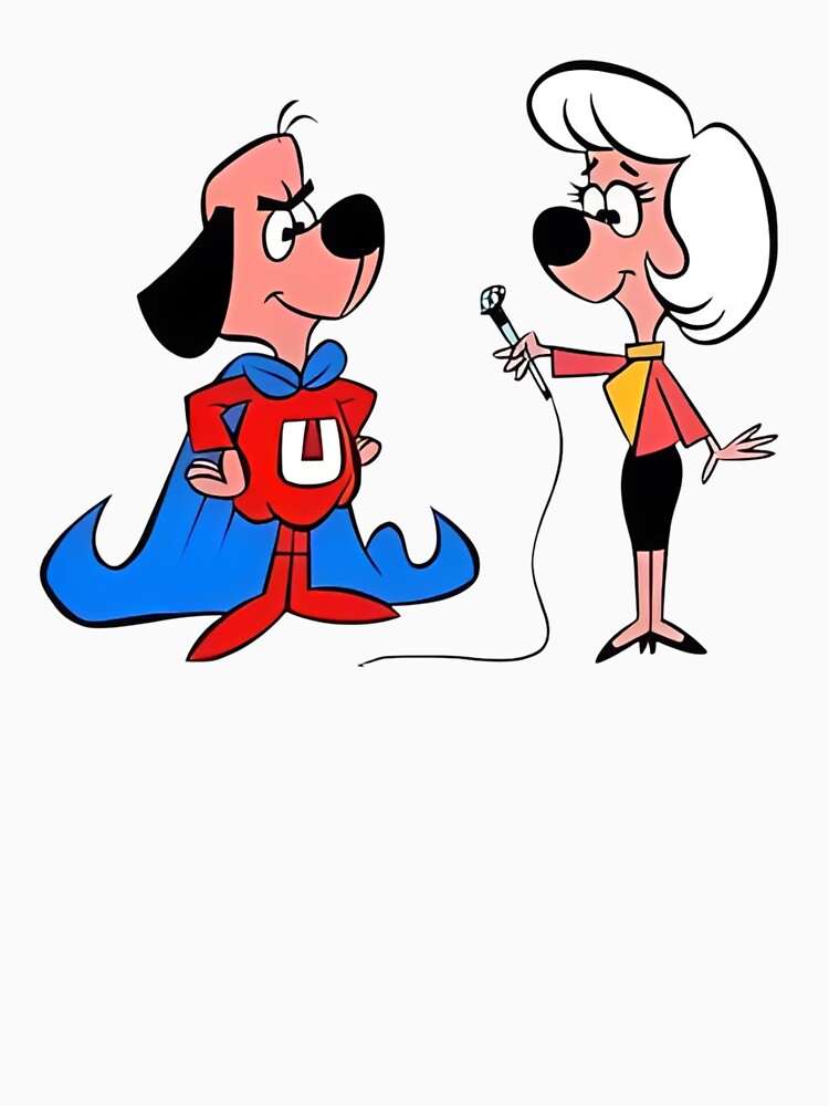 Underdog and Sweet Polly Purebred Classic Cartoon by Moonpaw-Whimsy