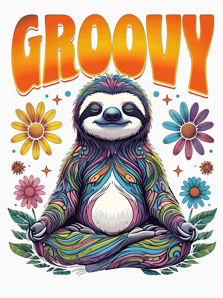 Groovy Hippie 70s Groovy by BlueBerry-Pengu