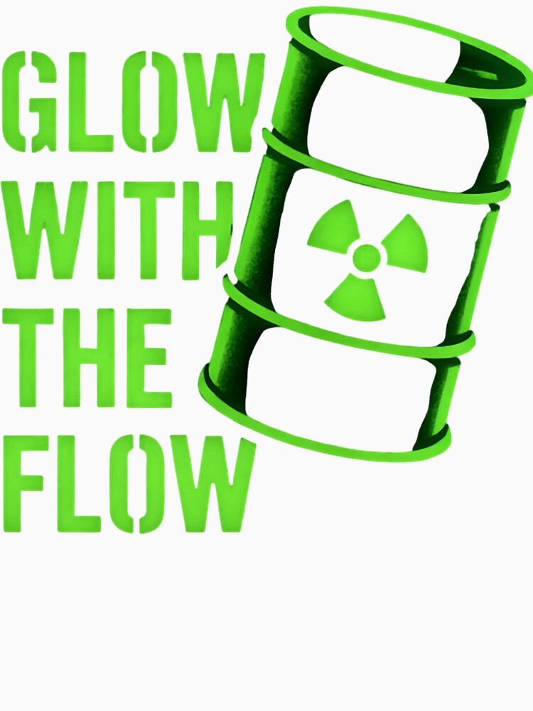 Glow With The Flow – Nuclear Irony Dark Humor by obinmoon