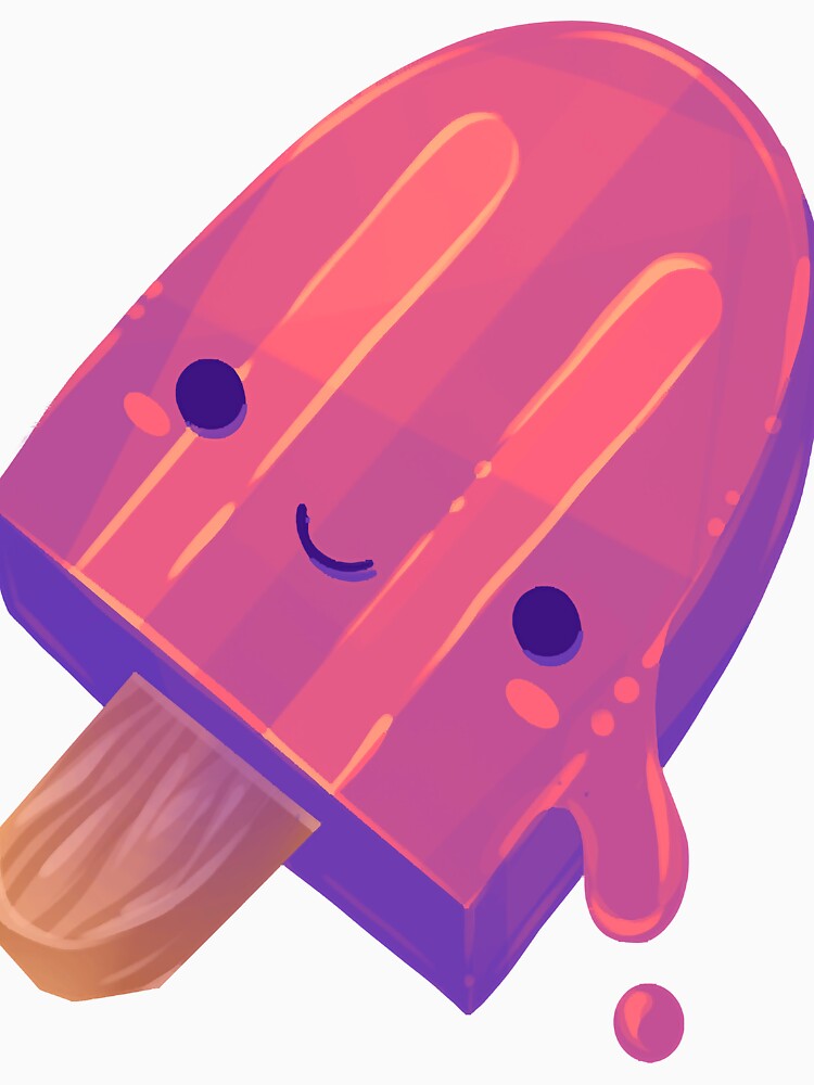 Pink Neon Juice Popsicle by cambreighc