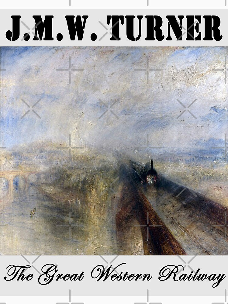 Rain, Steam and Speed – The Great Western Railway - 1844 - J.M.W. Turner by THASSON