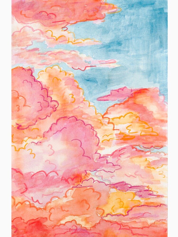 Cotton Candy Clouds by WizaKitty