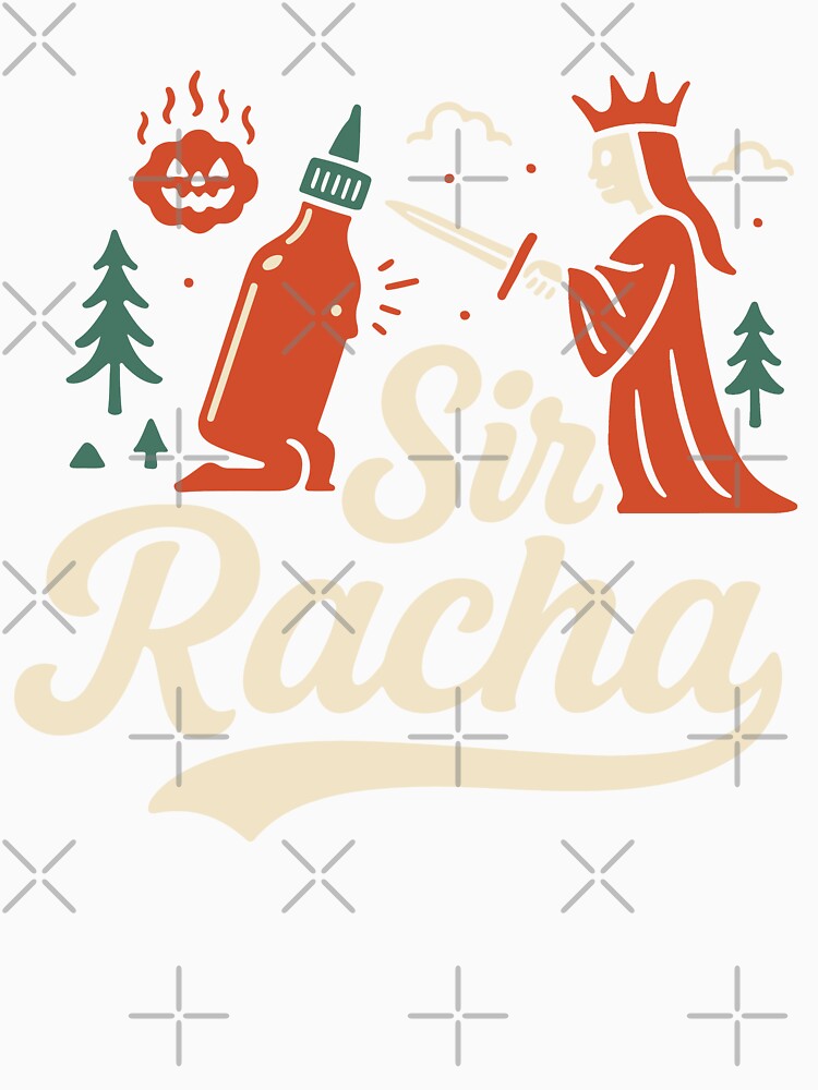 Sir Racha Hilarious Meme Humor Design by LuminOrb