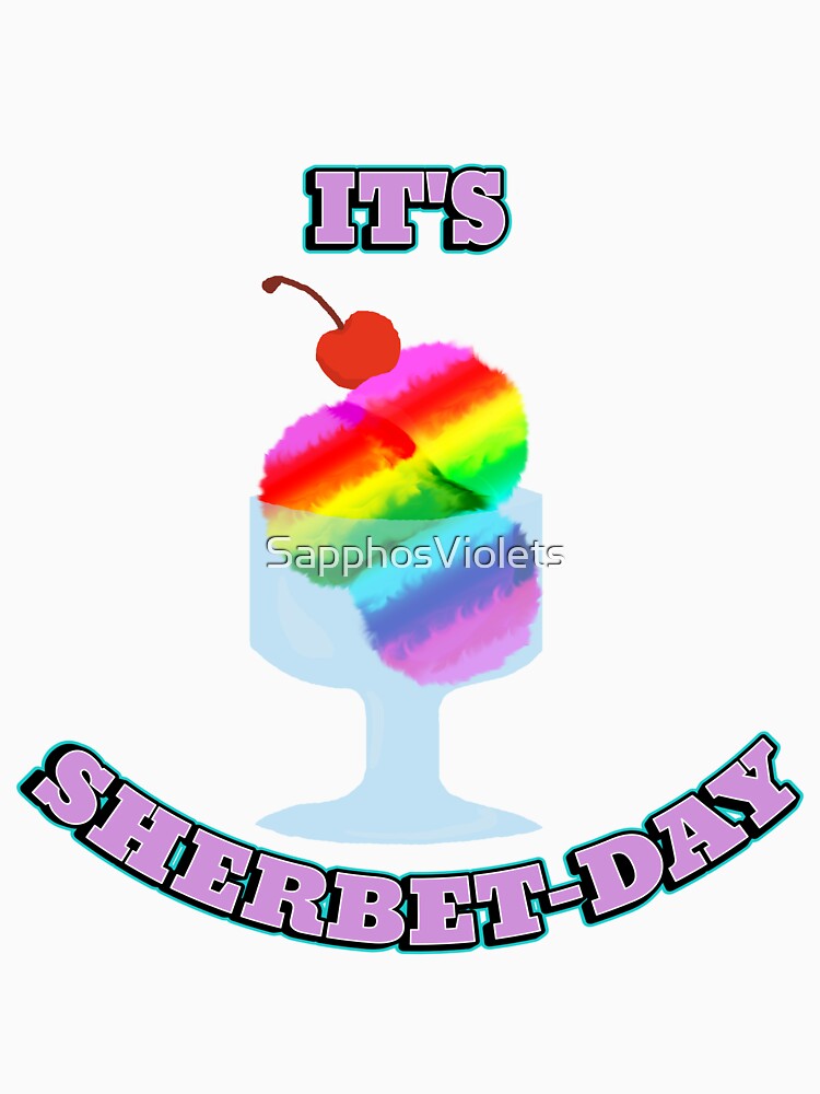 It's sherbet-day!! by SapphosViolets
