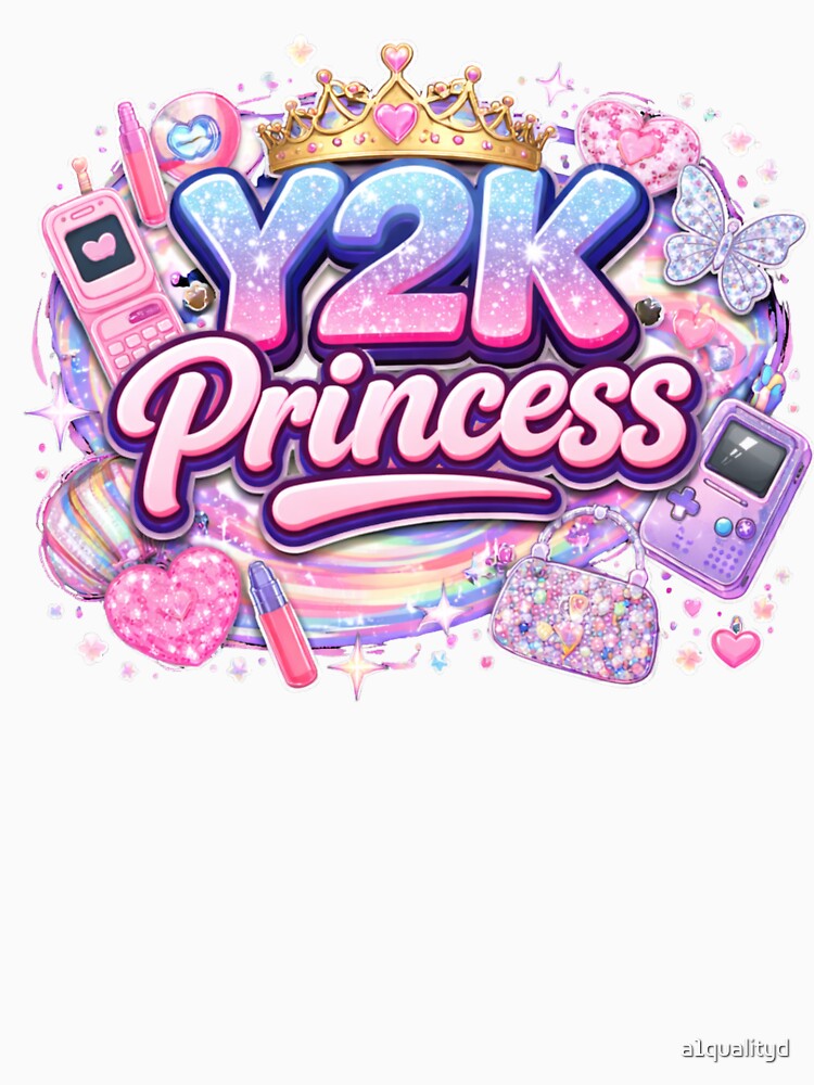 Y2K Princess Aesthetic – Cute Pink Girly Retro by a1qualityd