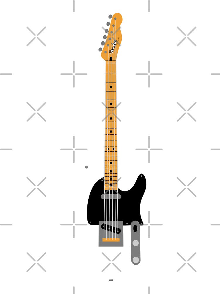 Fender Telecaster Electric Guitar by RobertsArtCo
