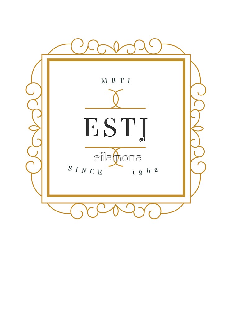ESTJ Ornamental Insignia (light) by eilamona