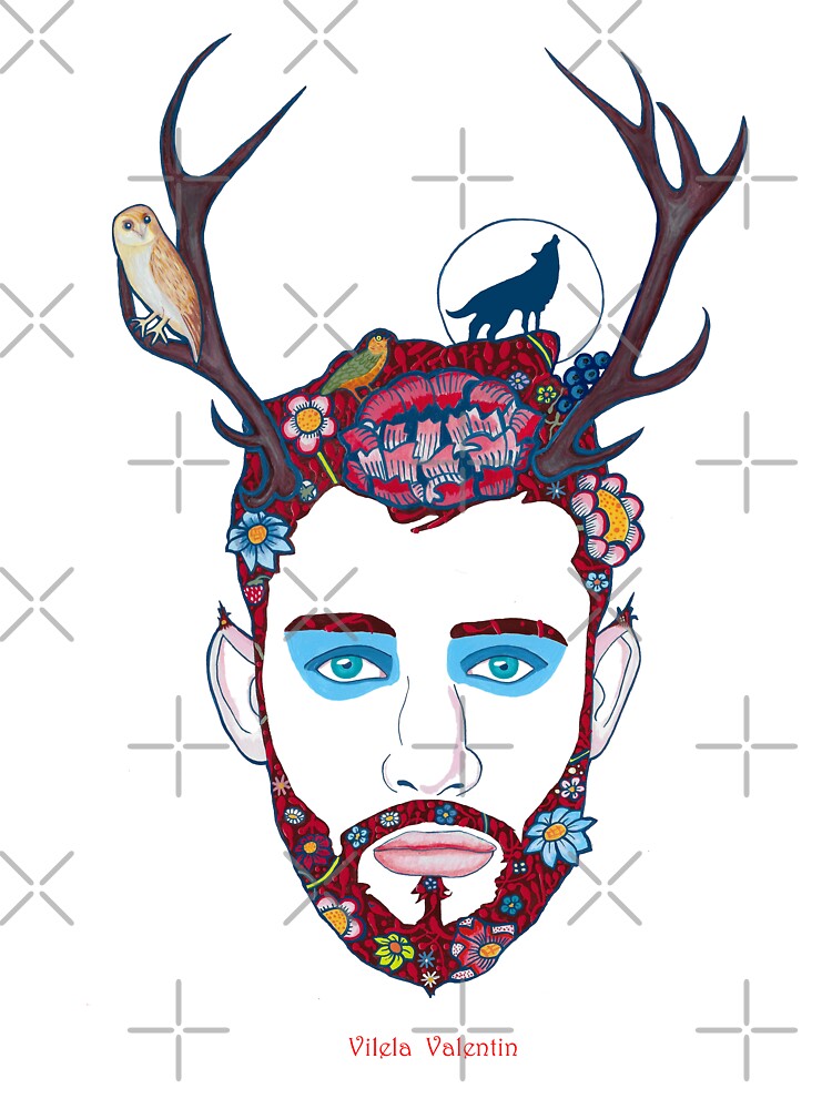Cernunnos - Wild God of the Forest by Vilela Valentin