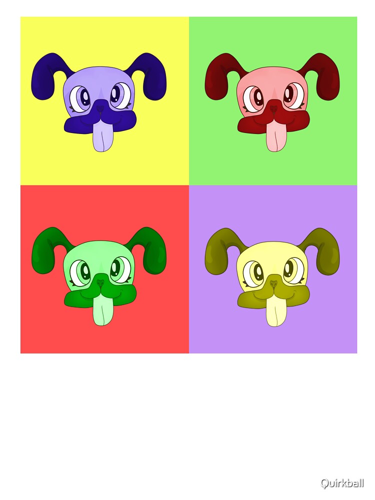 Pop Art Pugs by Quirkball