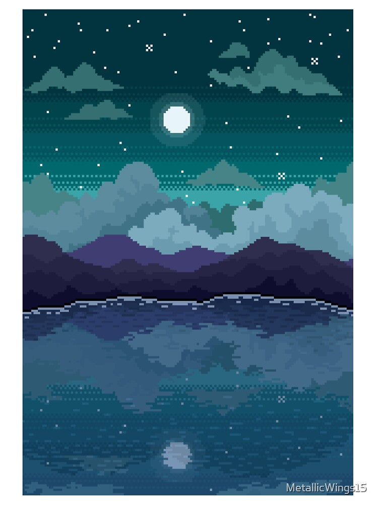 Mountain Lake by MetallicWings15