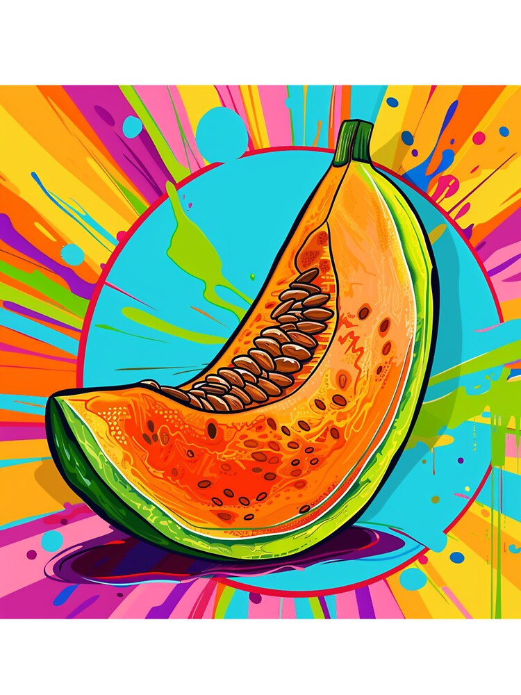 Rockmelon Pop Art 2 by AstroRisq