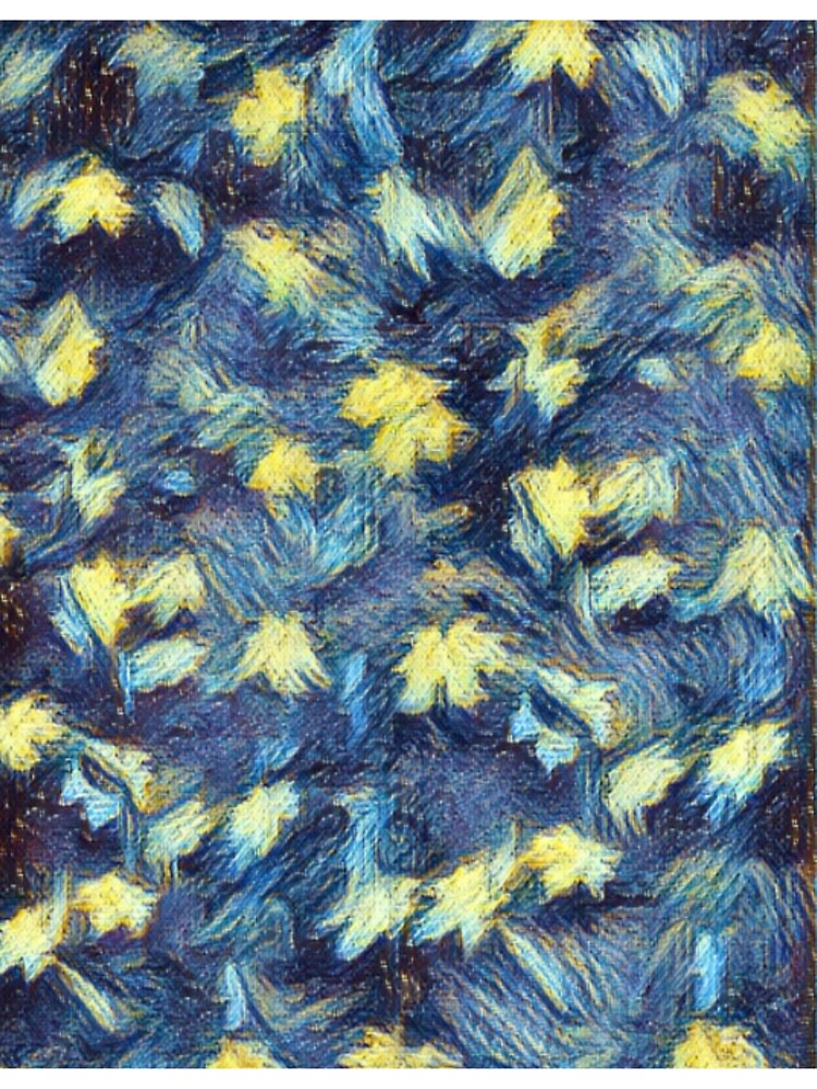 Blue Gold Leaves Fall by Profitrip