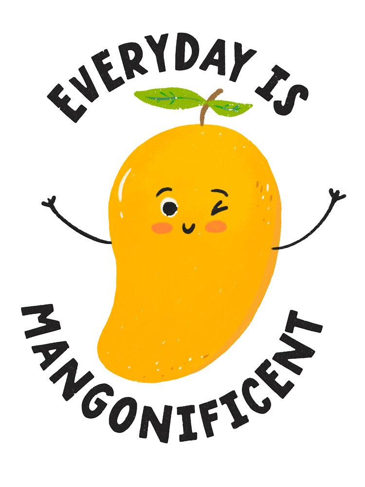 Man-gogh Artist Cute Mango Pun - Mango Pun by DouglasyReynol