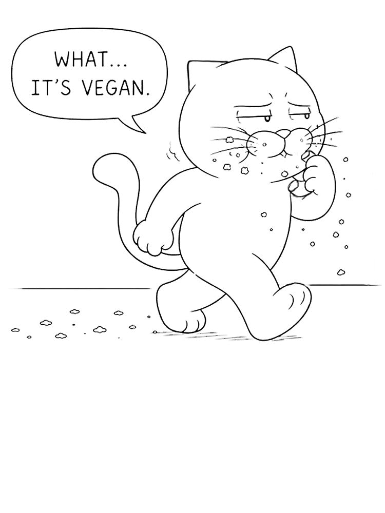 Naughty Kitty - "What... It's Vegan" by Naughty Kitty HQ