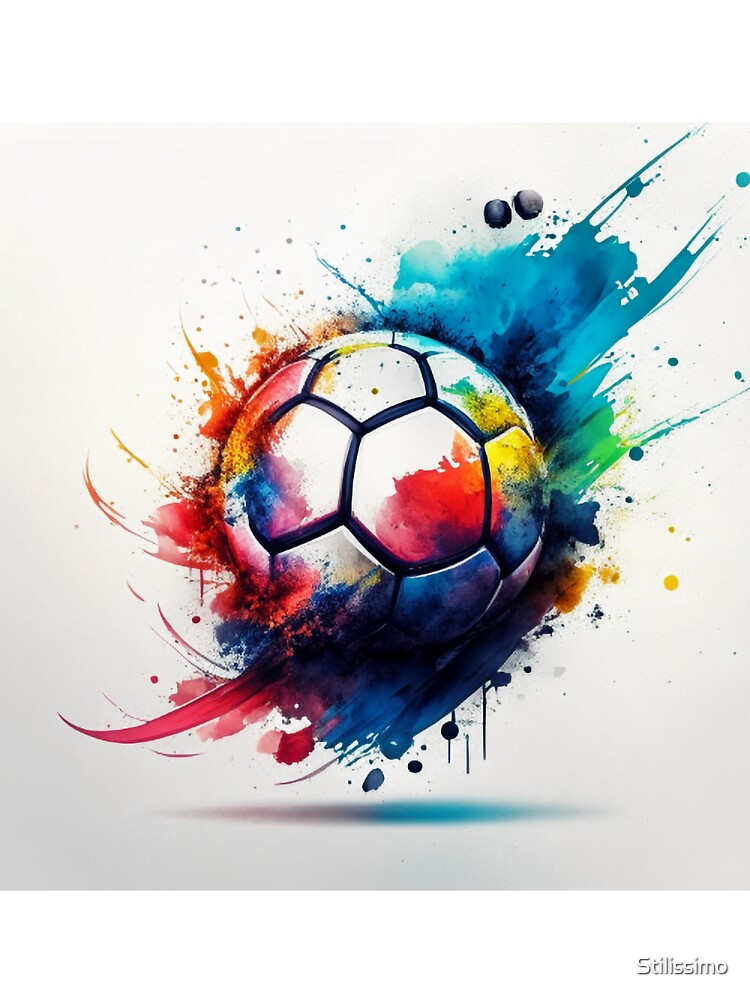 Soccer color explosion by Stilissimo
