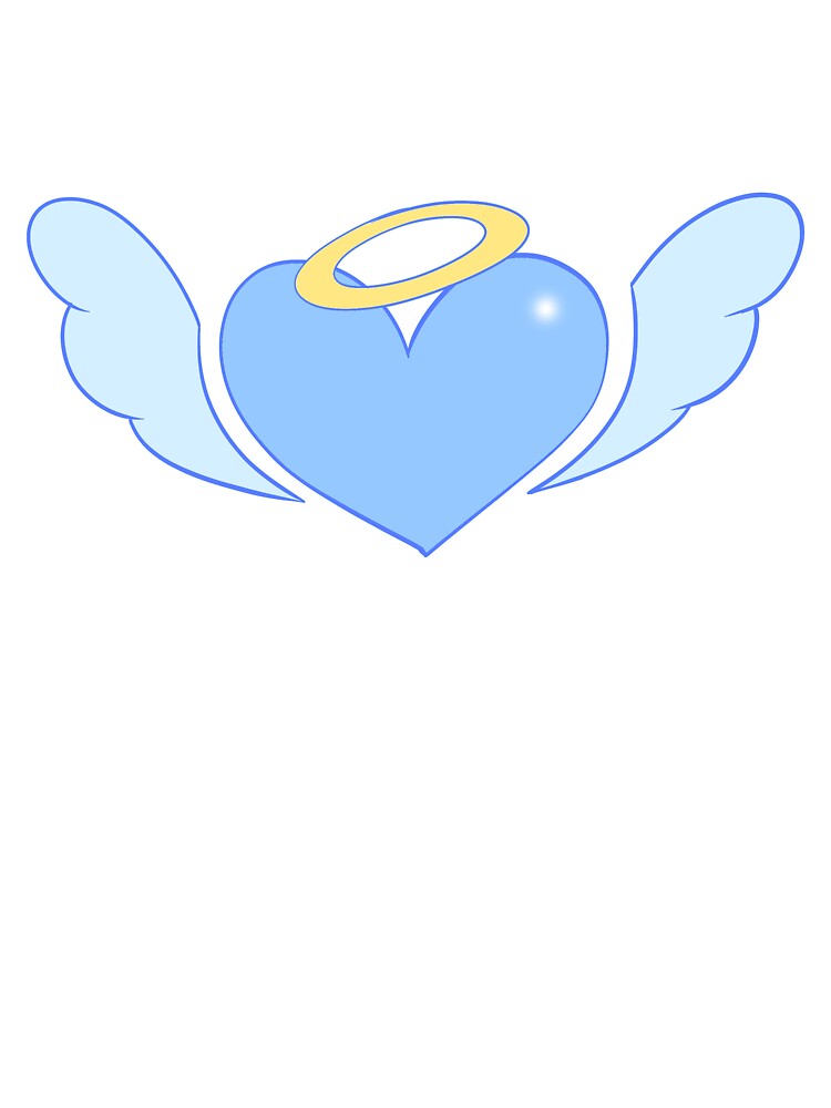 Y2K Angel Heart (Blue) by gross-girl99