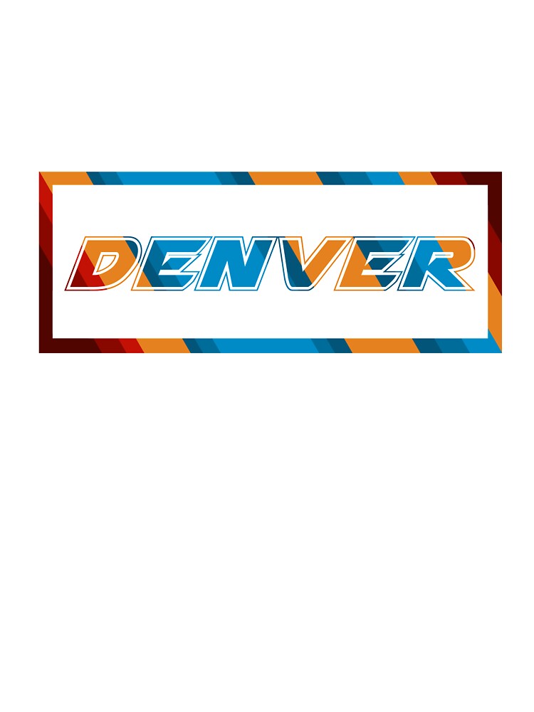 Denver T-Shirt for Men and Women by AllStarMerch