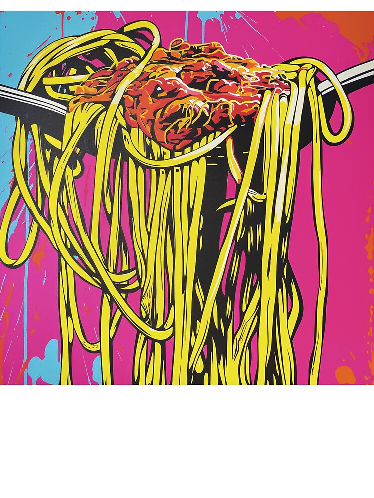 Pasta Pop Art 5 by AstroRisq