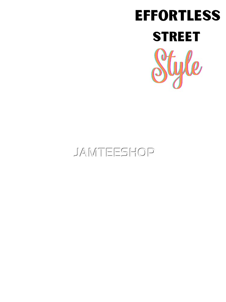 Effortless Street Style Design by JAMTEESHOP