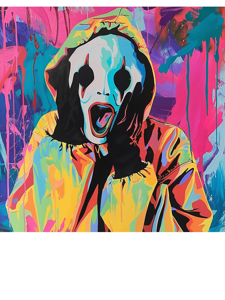 Horror Movie Villain Pop Art 3 by AstroRisq