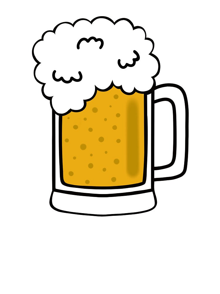 Frosty Mug Of Beer by Sartoris Art