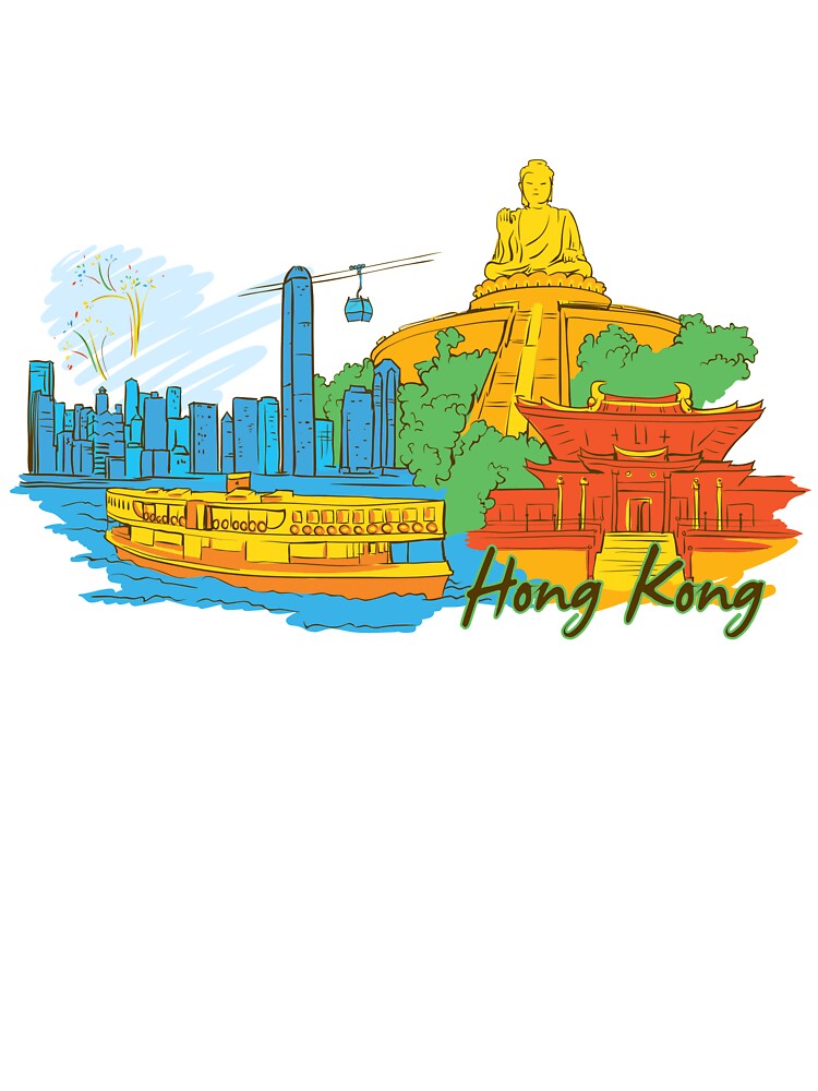 Hong Kong - Beautiful Places Around The World by Ding-One