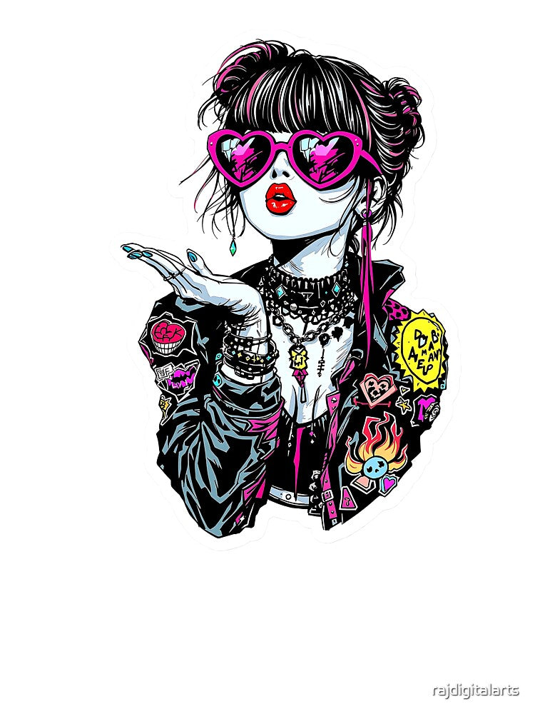 punk fashion by rajdigitalarts