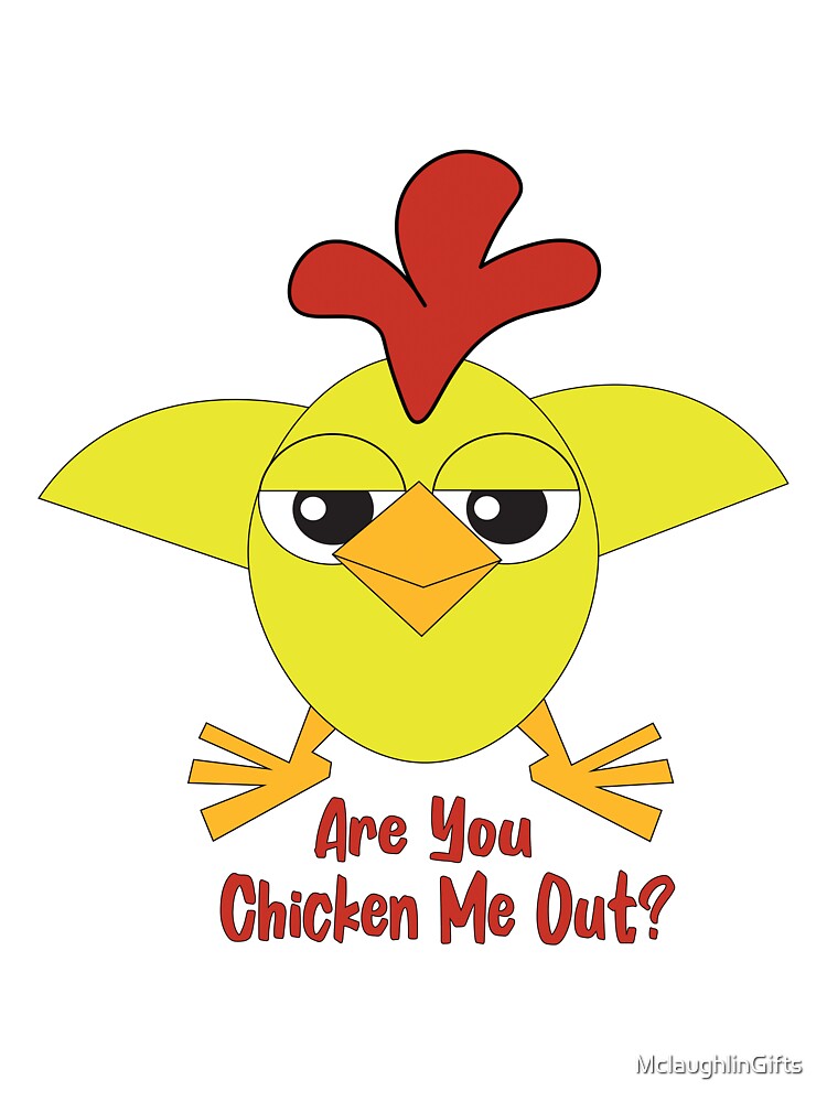 Funny Chicken Pun Cartoon by MclaughlinGifts