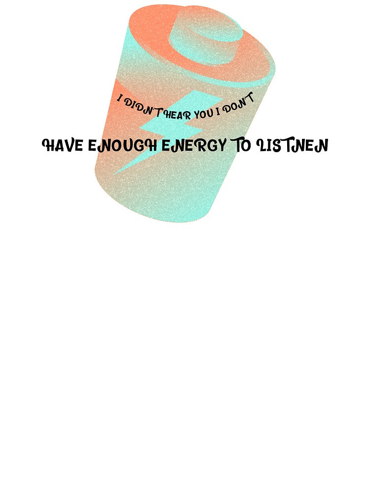 I Don't Have Enough Energy by spokoandstuff