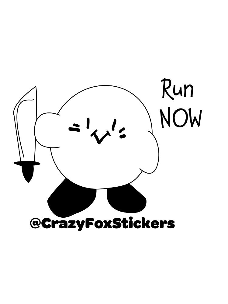 Run by CrazyFoxSticker