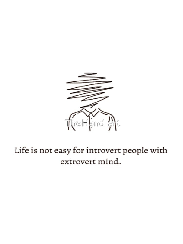 Introverts extrovert mind by TheHand-art