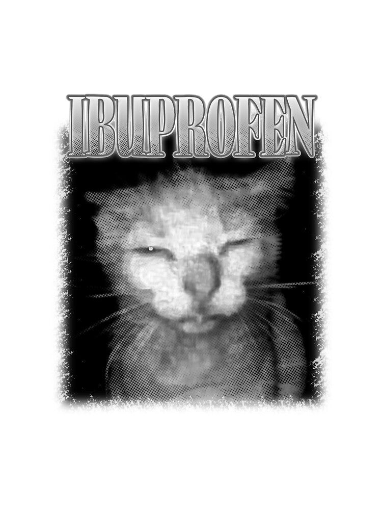 Ibuprofen Silly Cat Meme by bngfx