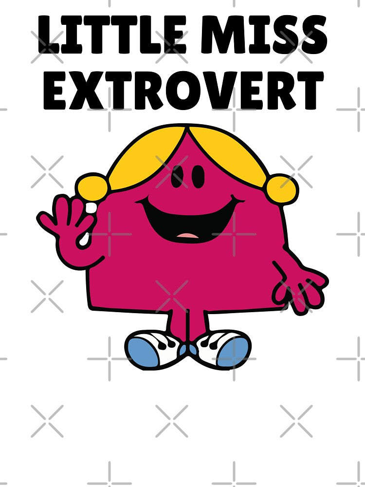 Little Miss Extrovert by Comfy Creations