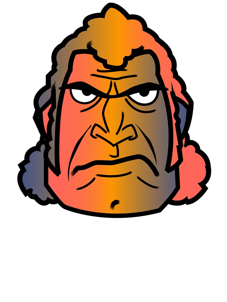 Brock Samson Gradient Design by PoormanToast