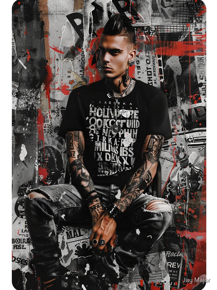 Raw Grunge Aesthetics Design 3 of 8 by Jenson Major