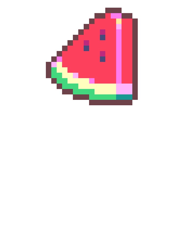 pixel watermelon by PixelArtiste