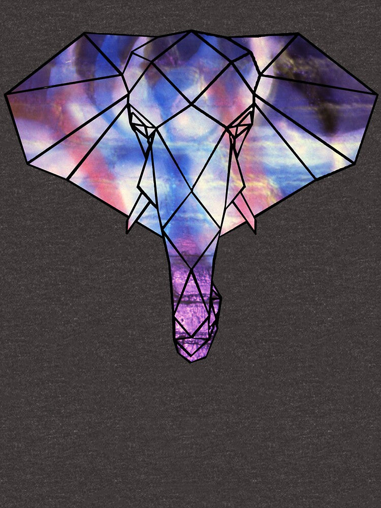 Elephant Line Geometry (Lotus) by KineticZen