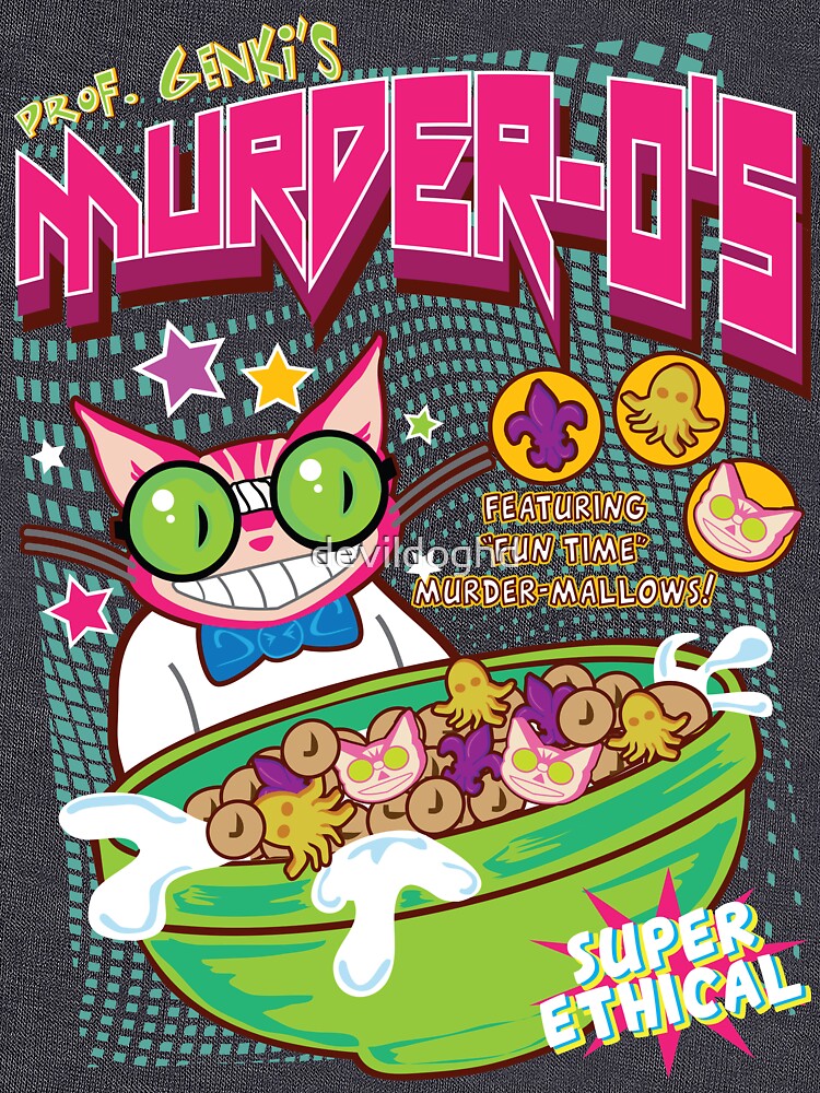 Prof. Genki's Murder-O's by devildoghd