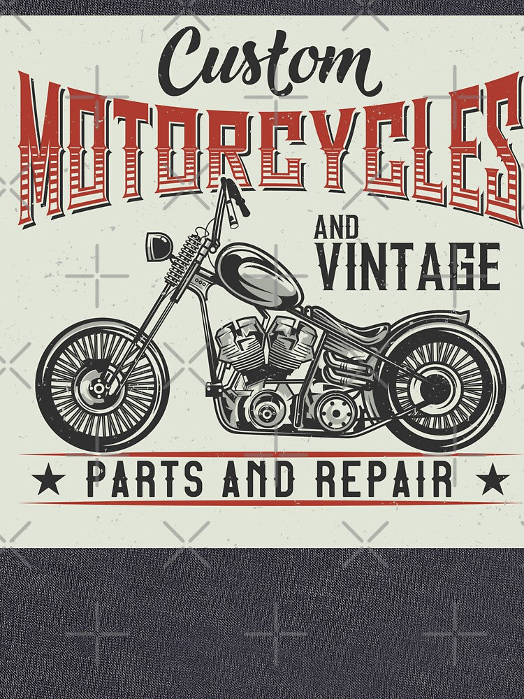 Vintage motorcycle by Custom-Legends
