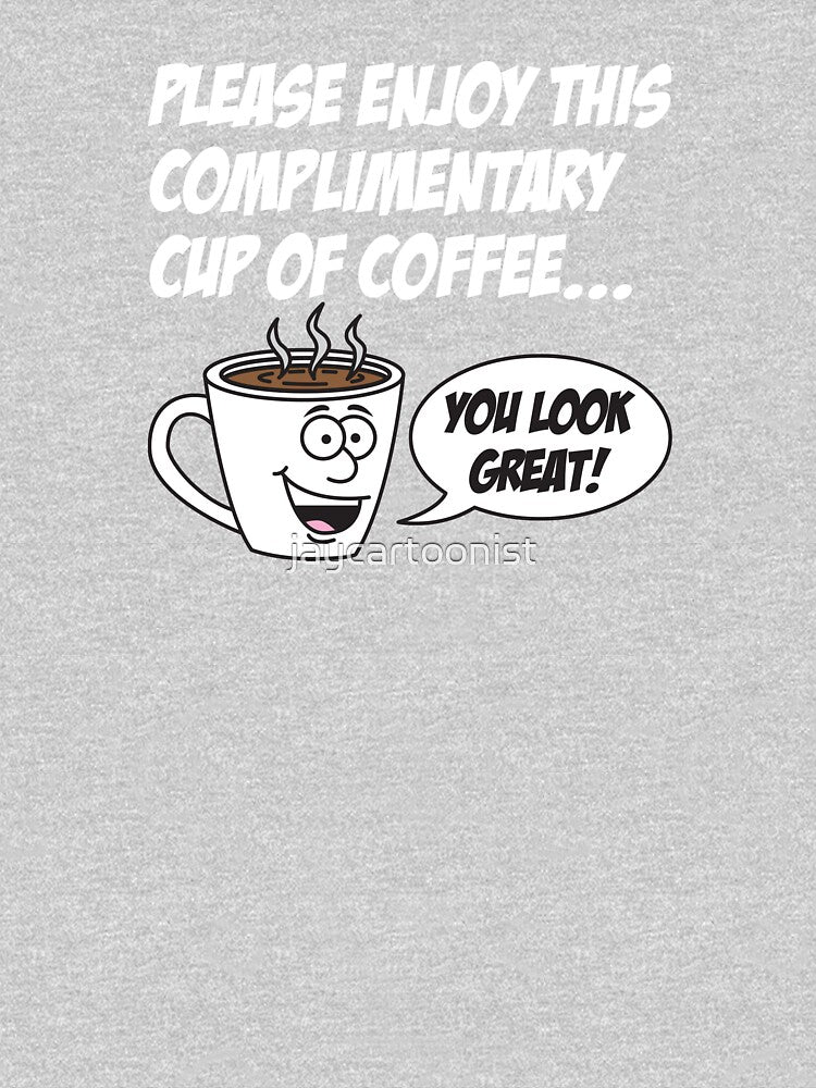Please Enjoy Complimentary Coffee by jaycartoonist