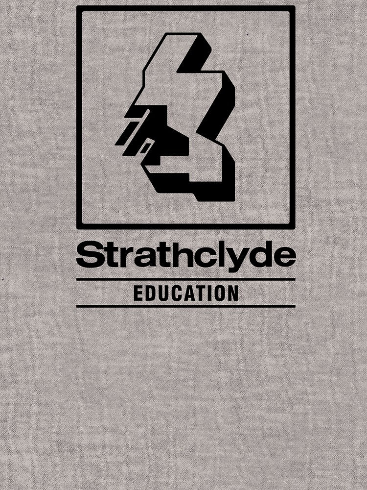 Retro Strathclyde Education Jotter by RiggzBoson